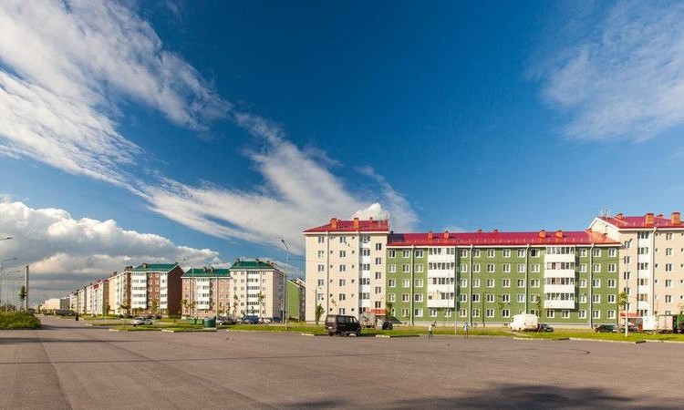 Жилой район Славянка