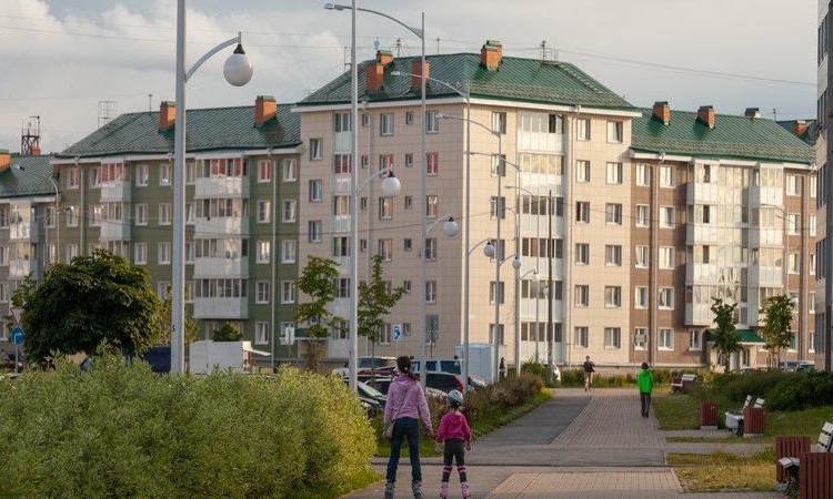Жилой район Славянка