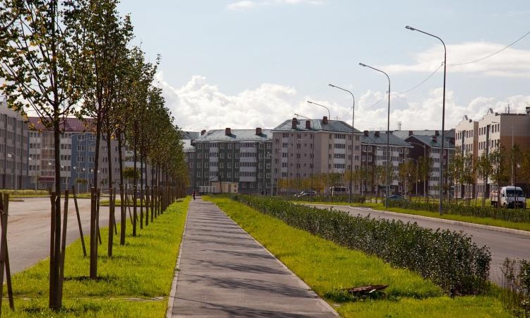 Жилой район Славянка